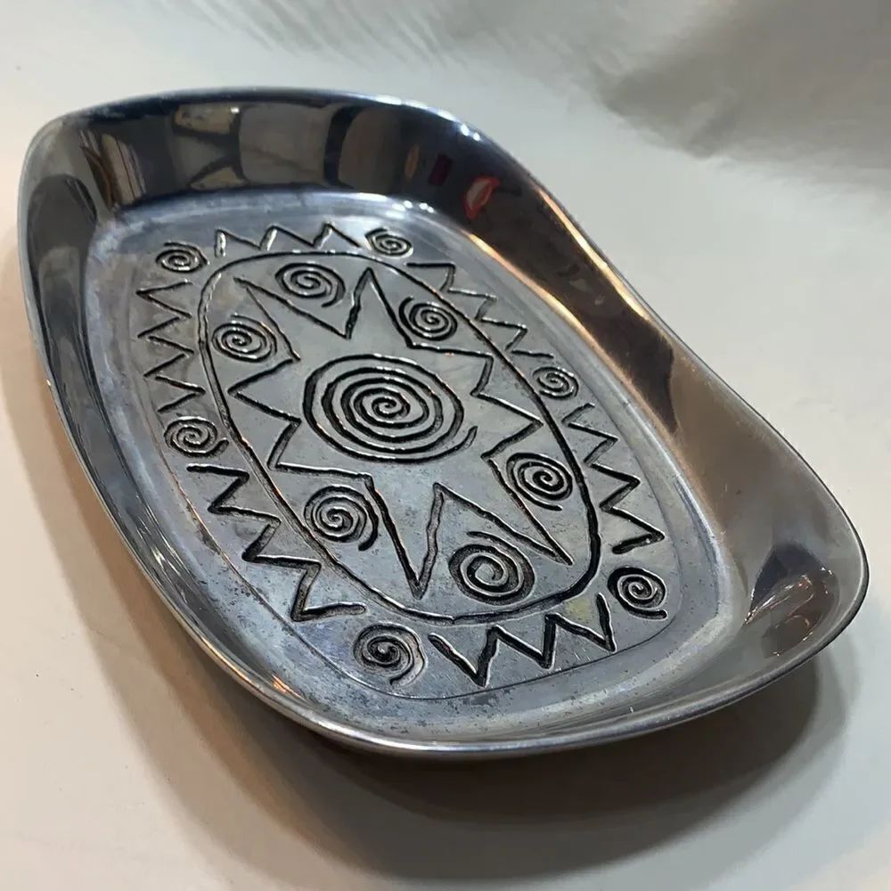 Wilton Pewter Hand Crafted Sun Cooking Serving - Picture 4 of 10